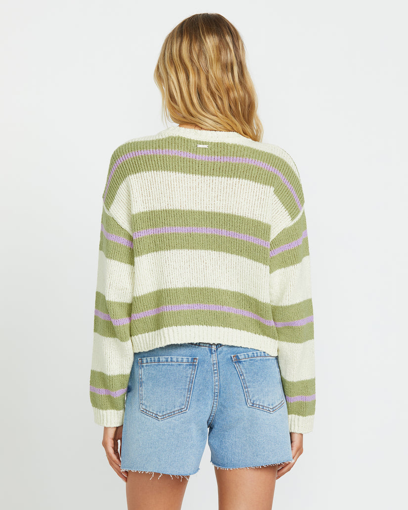 Billabong Make It Waves Sweater - AVOCADO - Sun Diego Boardshop