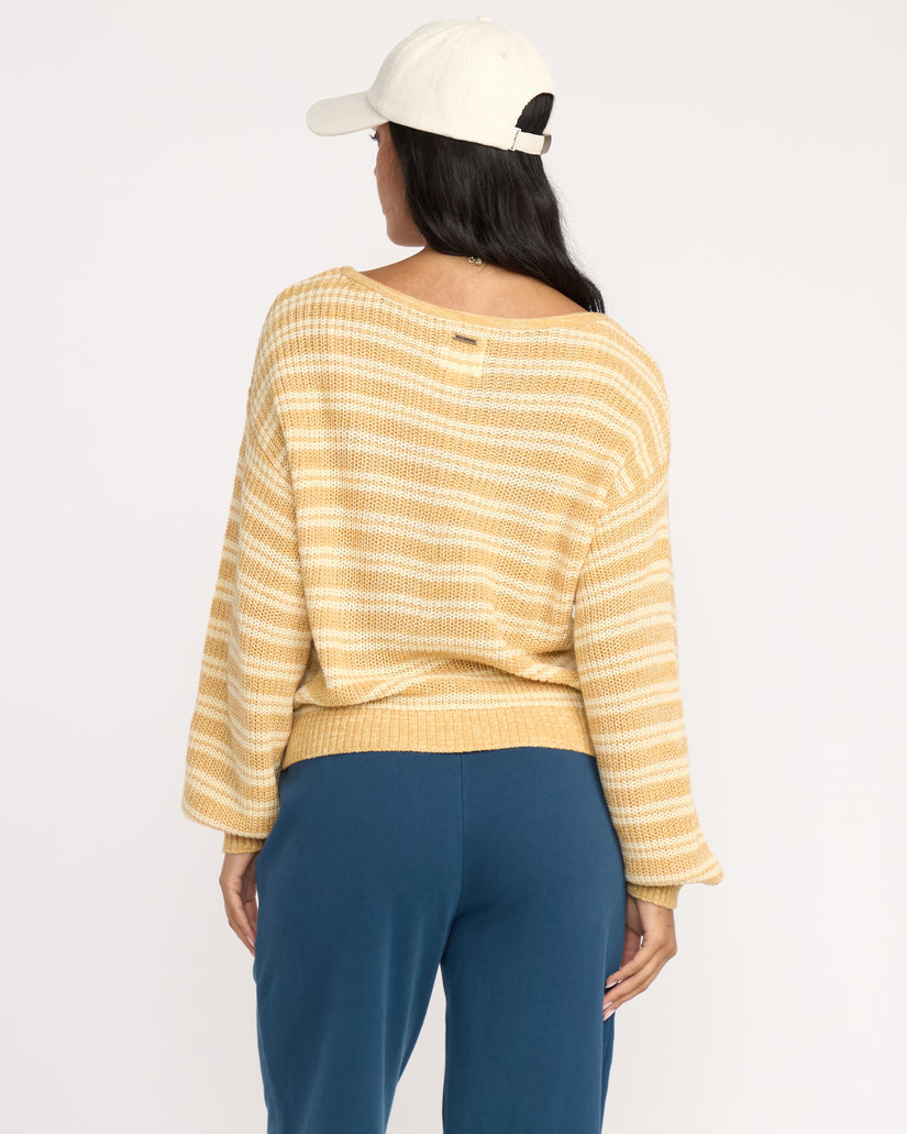 Billabong Light Wave Sweater - Wheat - Sun Diego Boardshop