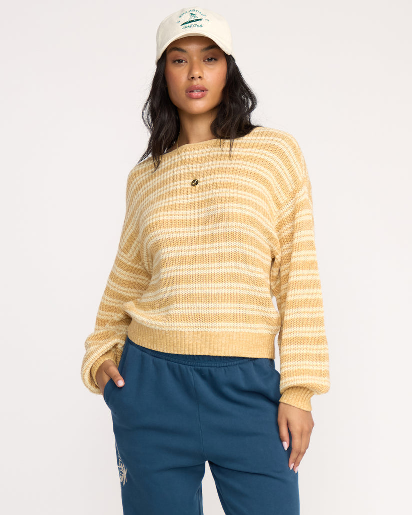 Billabong Light Wave Sweater - Wheat - Sun Diego Boardshop