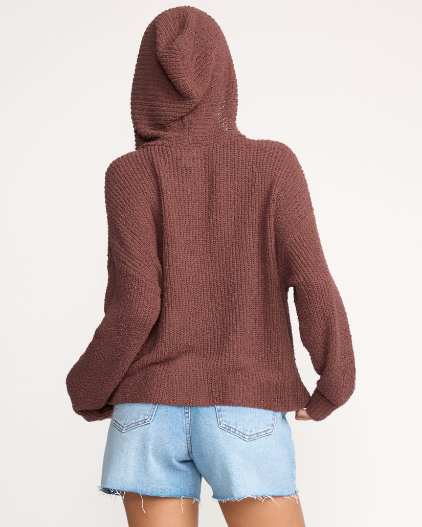 Billabong Hot Beachin Hooded Sweater - Espresso - Sun Diego Boardshop