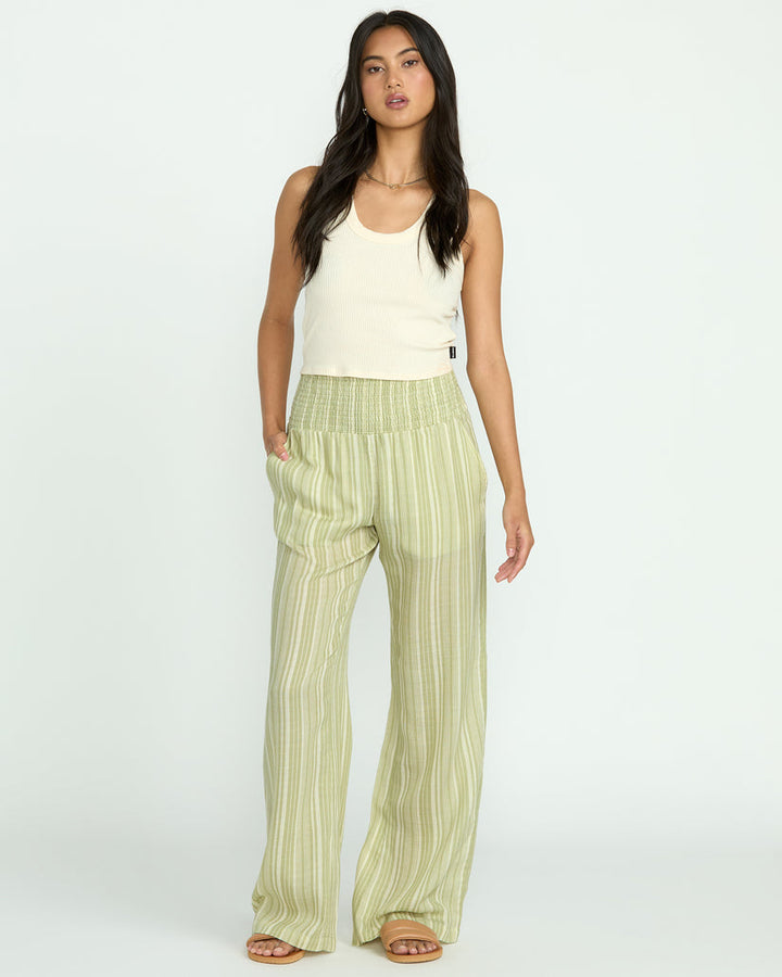 Billabong New Waves 2 Elastic Waist Pants - Avocado - Sun Diego Boardshop
