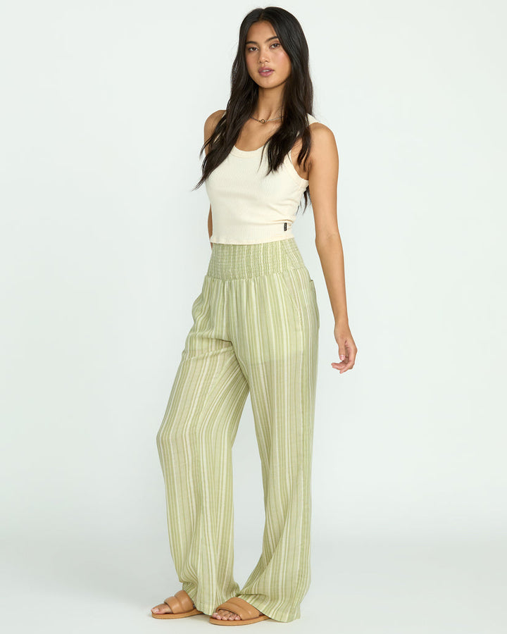 Billabong New Waves 2 Elastic Waist Pants - Avocado - Sun Diego Boardshop