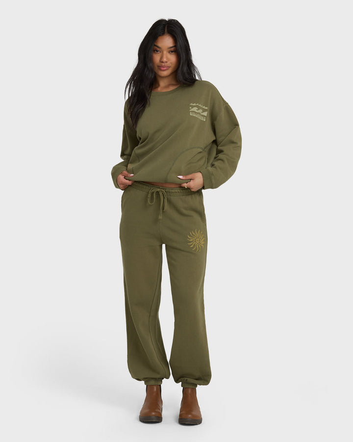 Billabong Sightseer Wave Jogger - Military Olive