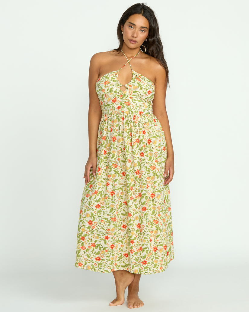 Billabong In Your Heart Midi Dress - Multi - Sun Diego Boardshop