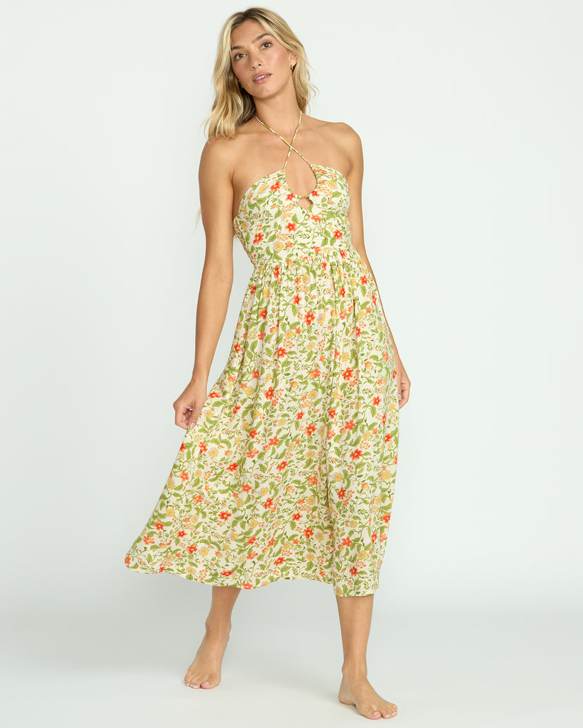 Billabong In Your Heart Midi Dress - Multi - Sun Diego Boardshop
