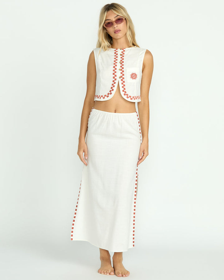 Billabong Secret Cove Skirt - Salt Crystal - Sun Diego Boardshop