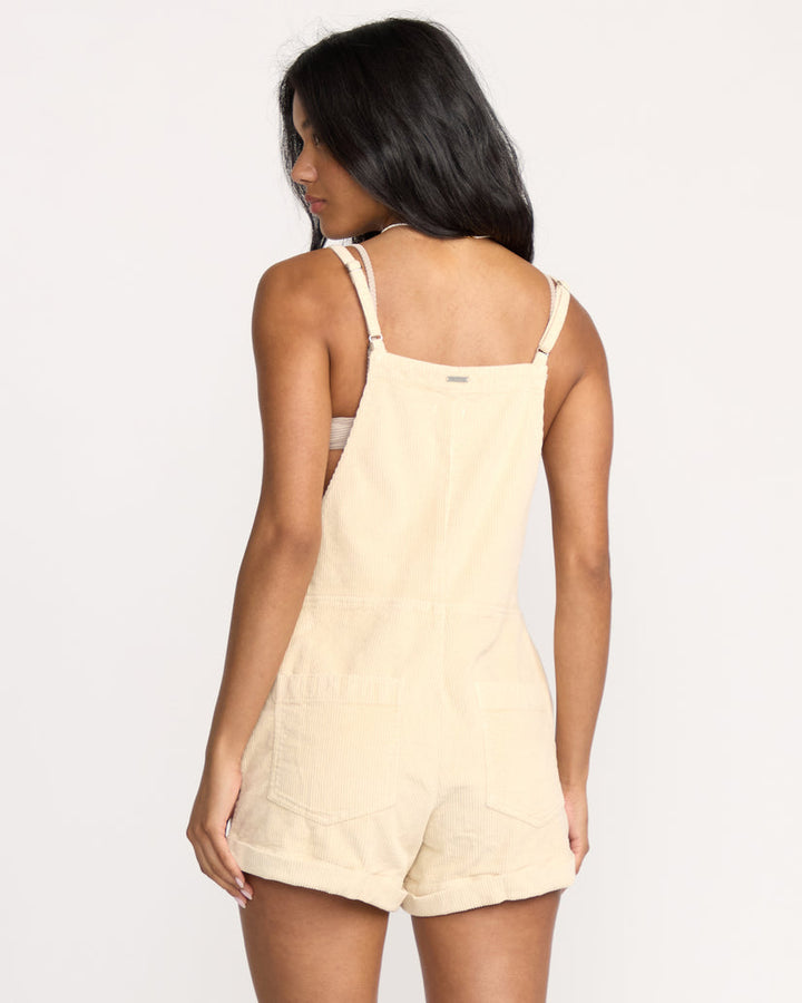 Billabong Wild Pursuit Cord Overall - White Cap - Sun Diego Boardshop