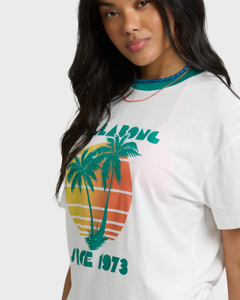 Billabong My Beach Club Short Sleeve T-Shirt - Salt Crystal - Sun Diego Boardshop