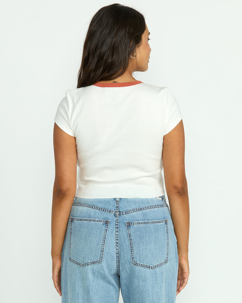 Billabong Electric Feeling Tee - Salt Crystal - Sun Diego Boardshop