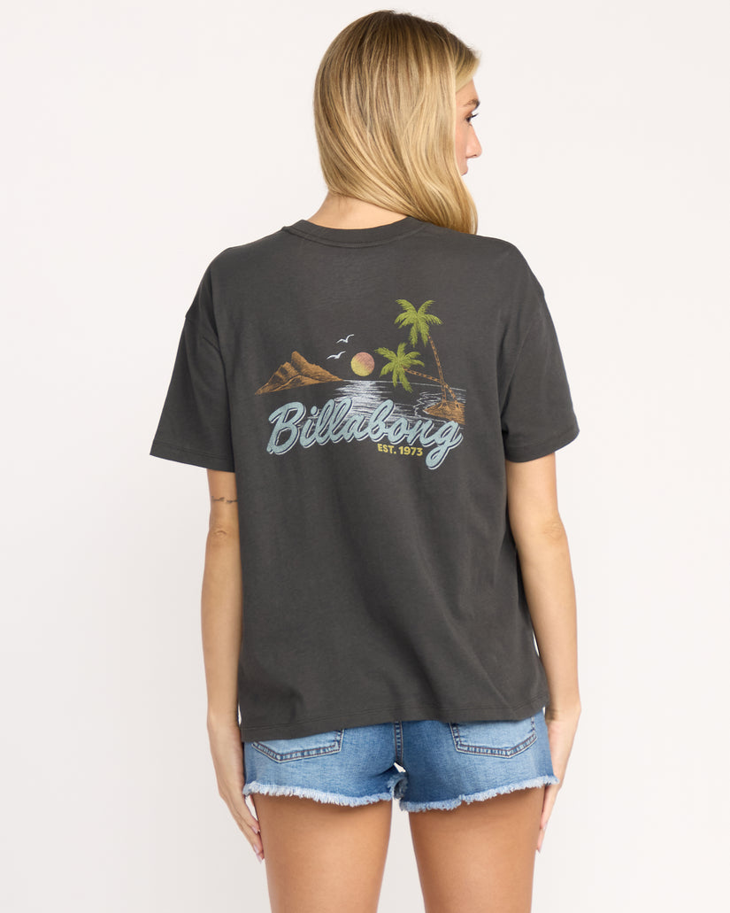 Billabong What A Vibe Tee - Off Black - Sun Diego Boardshop