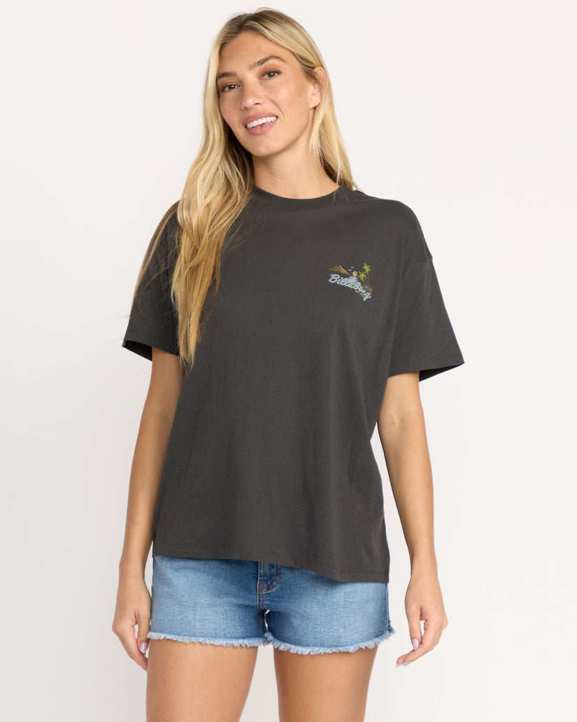 Billabong What A Vibe Tee - Off Black - Sun Diego Boardshop