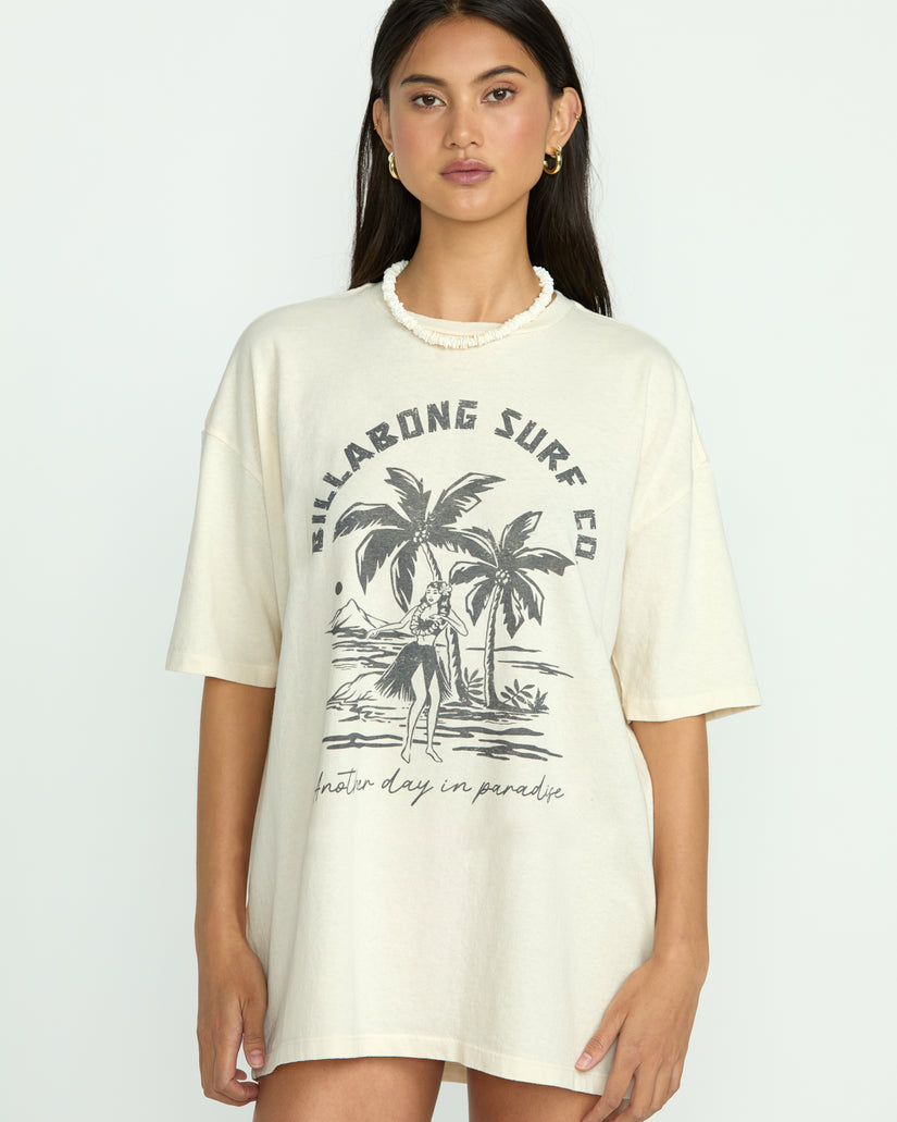 Billabong This Is Tropical Tee - White Cap - Sun Diego Boardshop