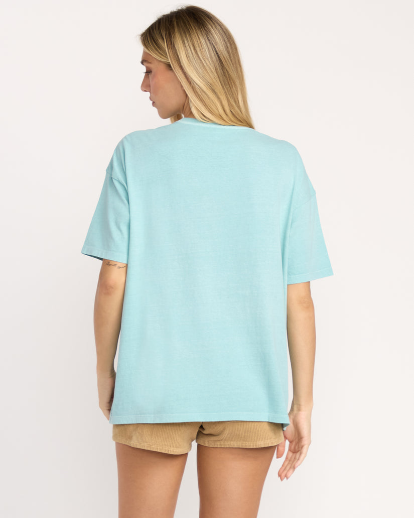 Billabong Daylight Blooms Tee - Misty Blue - Sun Diego Boardshop