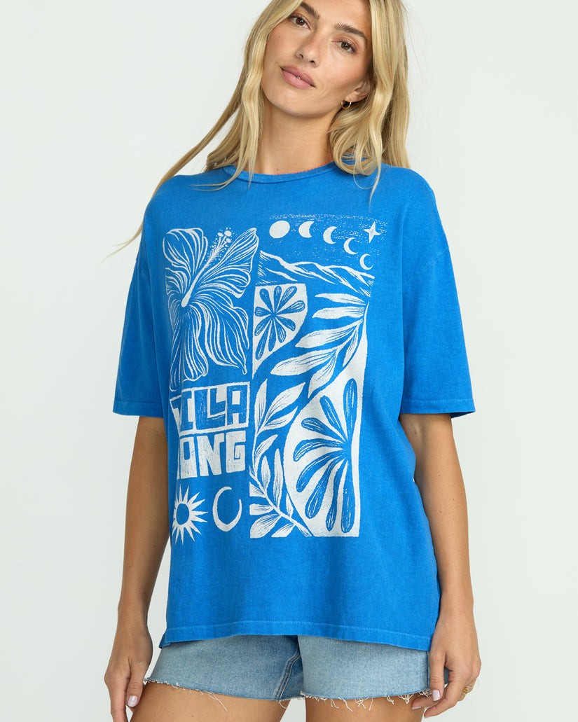 Billabong Summer Nights Tee - True Blue Trb - Sun Diego Boardshop