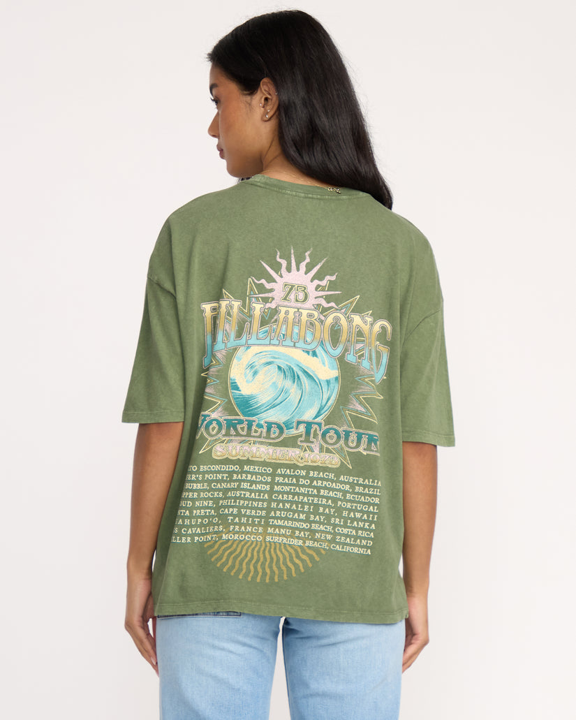 Billabong Take A Tour T-Shirt - Luv Army - Sun Diego Boardshop
