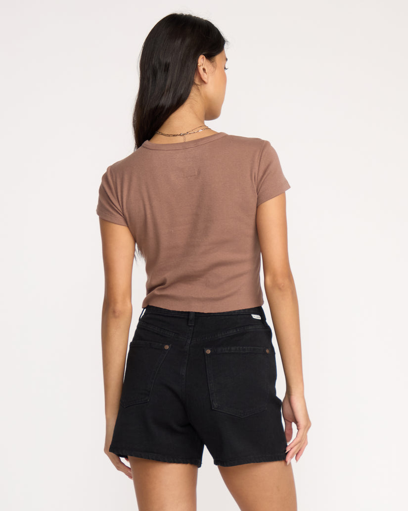 Billabong Tropic Happenings Short Sleeve T-Shirt - Espresso Brown - Sun Diego Boardshop