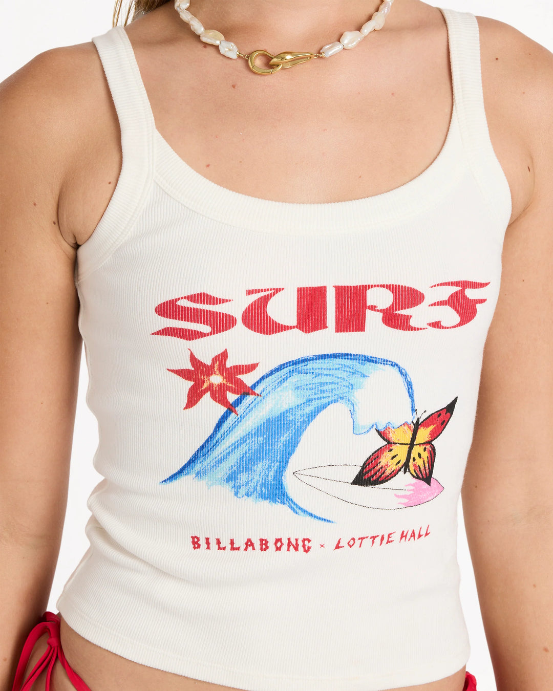 Billabong Women's Lottie Hall Tank - Salt Crystal - Sun Diego Boardshop