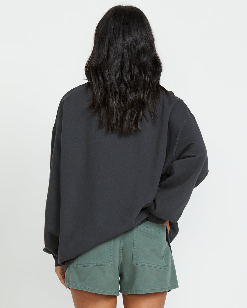 Billabong Ride In Crew Sweatshirt - Black Sands - Sun Diego Boardshop