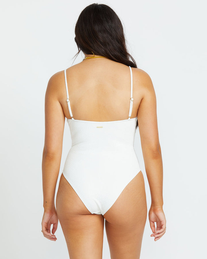 Billabong Salt And Sol Mika One-Piece Swimsuit - SALT CRYSTAL - Sun Diego Boardshop