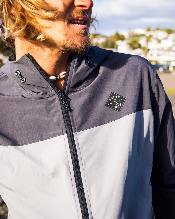 Salty Crew Stowaway Jacket - CHARCOAL - Sun Diego Boardshop