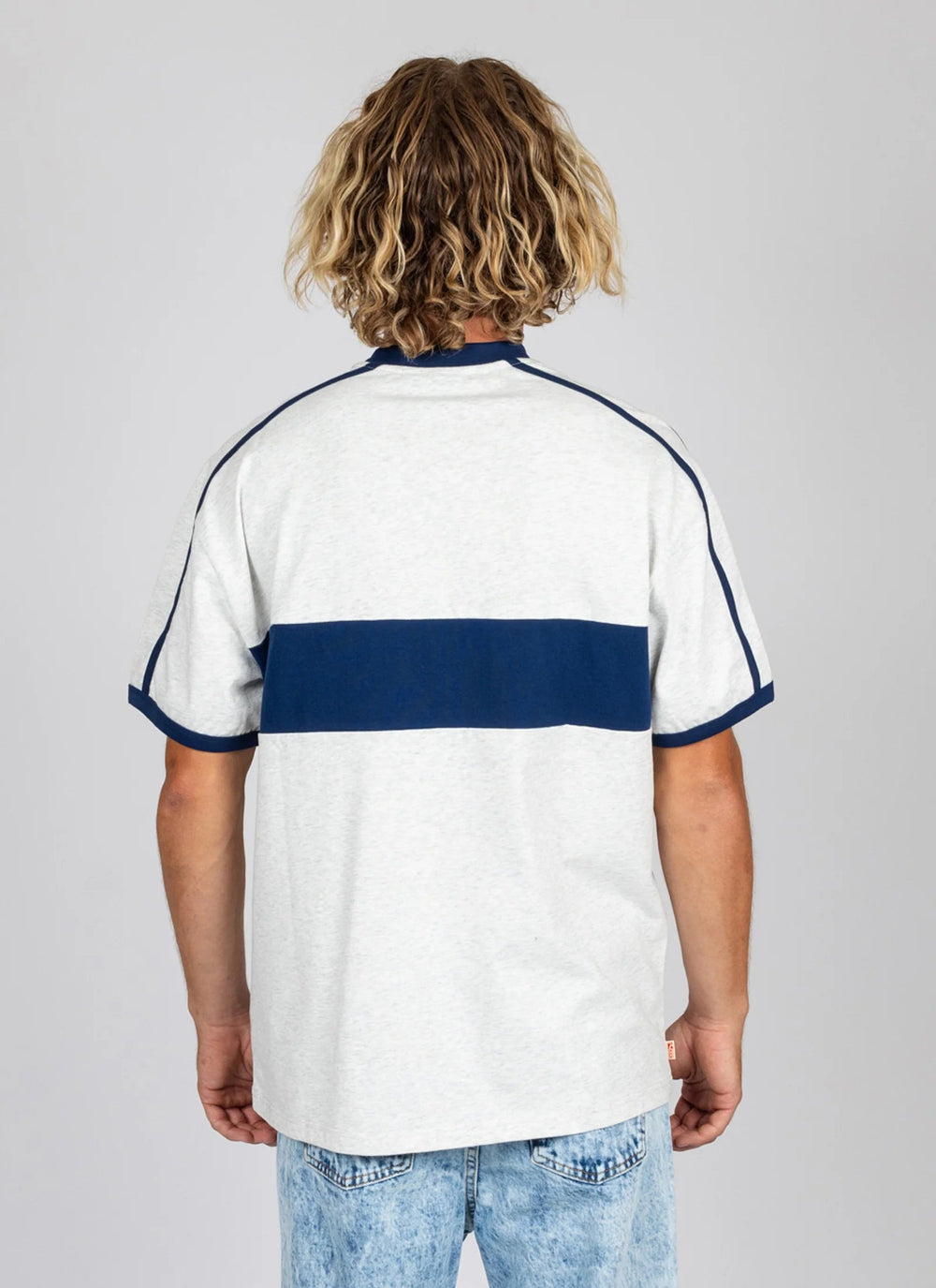 Rusty Super Shaolin Short Sleeve Tee - Athletic Heather - Sun Diego Boardshop