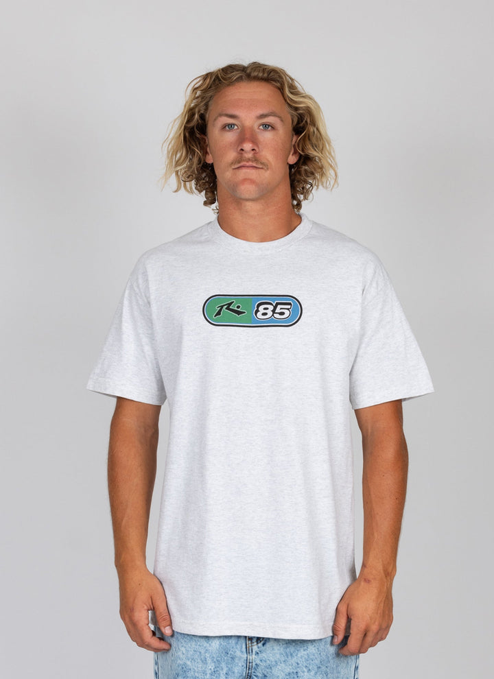 Rusty Mojo Dojo Short Sleeve Tee - Athletic Heather - Sun Diego Boardshop
