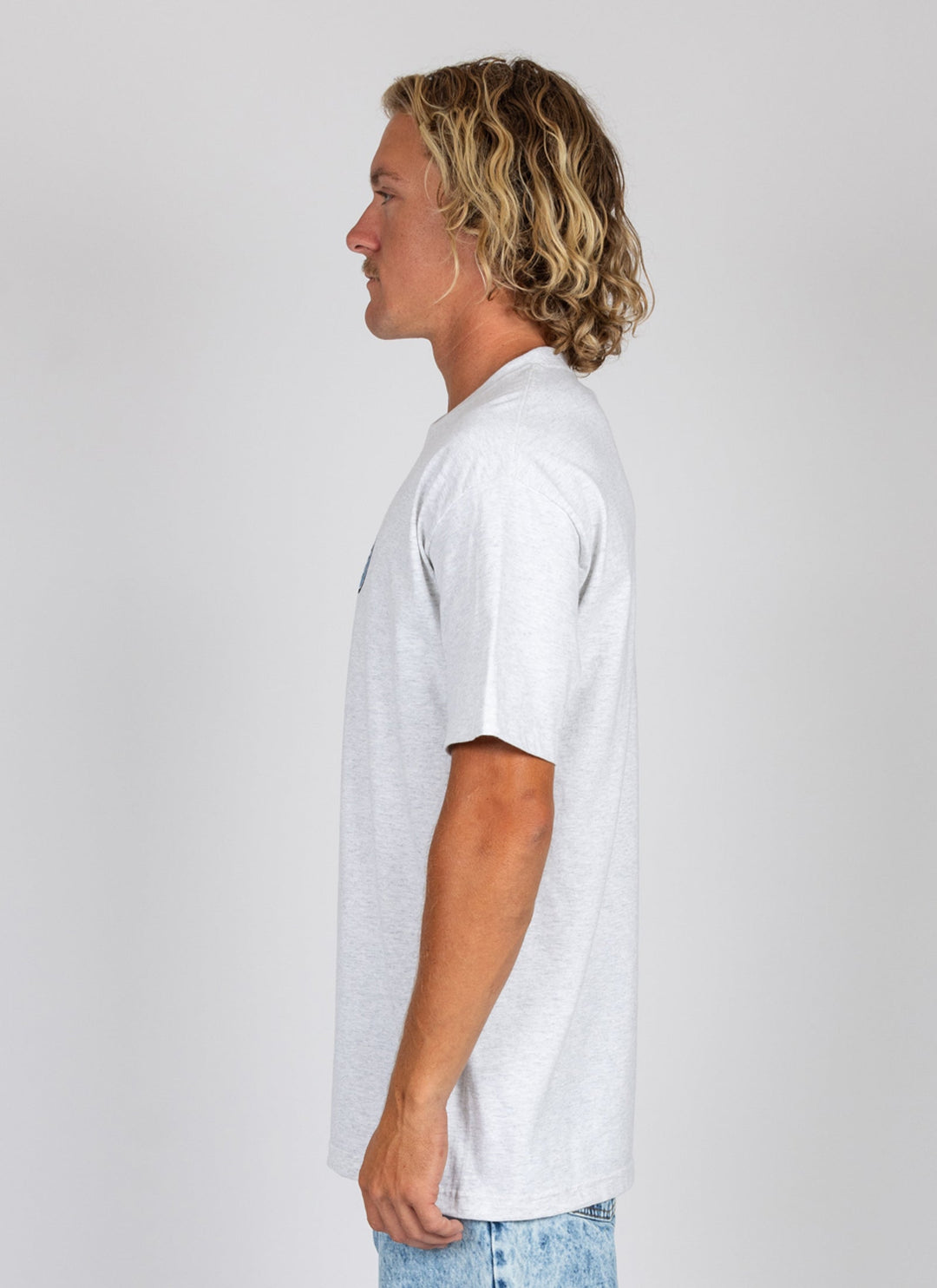 Rusty Mojo Dojo Short Sleeve Tee - Athletic Heather - Sun Diego Boardshop