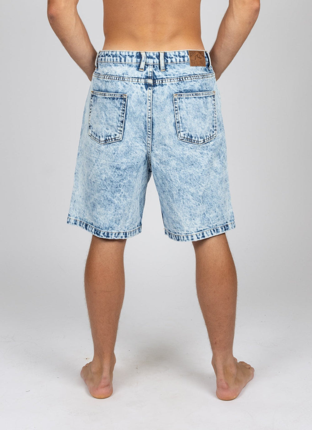 Rusty Lucifer Loose Short - Blue Acid Wash - Sun Diego Boardshop