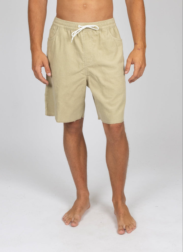 Rusty Master Cord Walkshort - Pale Khaki - Sun Diego Boardshop