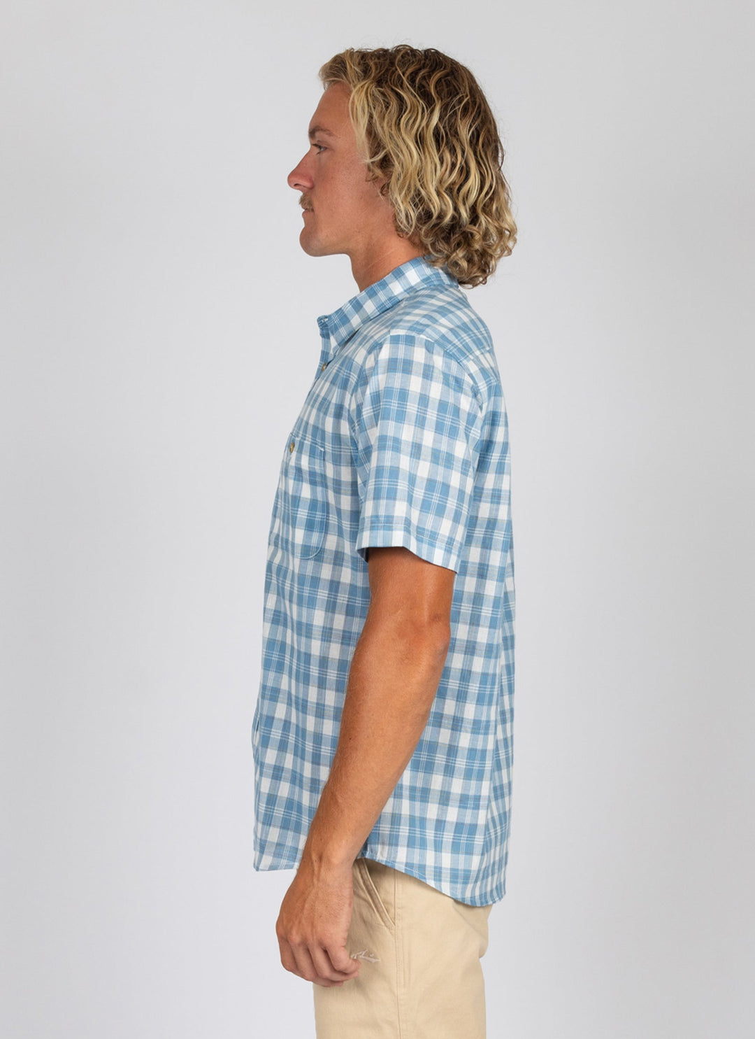 Rusty Watkins Ss Woven Shirt - Regatta - Sun Diego Boardshop
