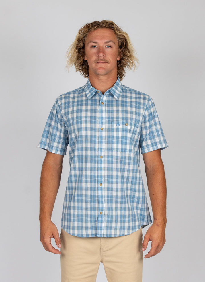 Rusty Watkins Ss Woven Shirt - Regatta - Sun Diego Boardshop