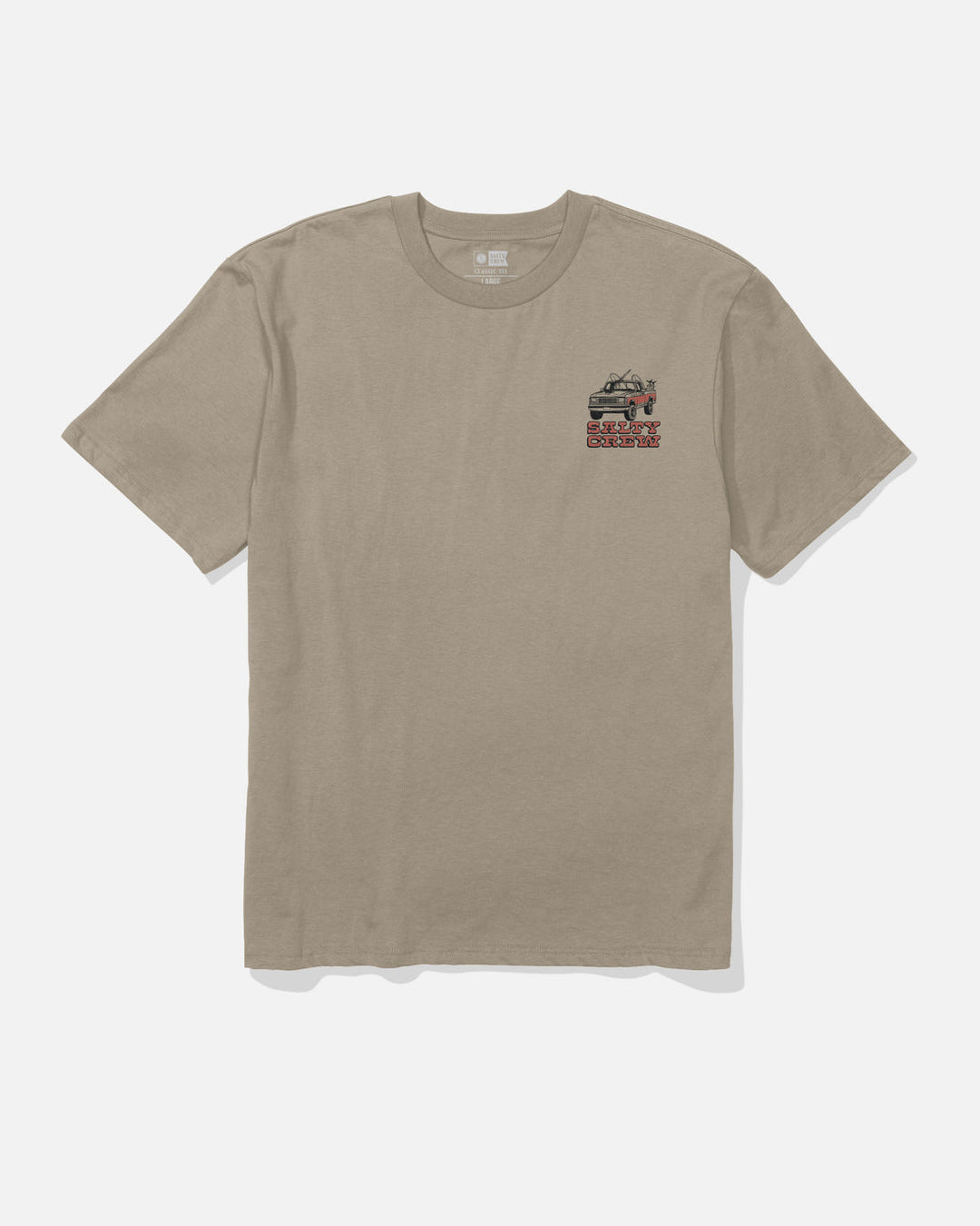 Salty Crew Truck Stop Classic Tee - Twig - Sun Diego Boardshop