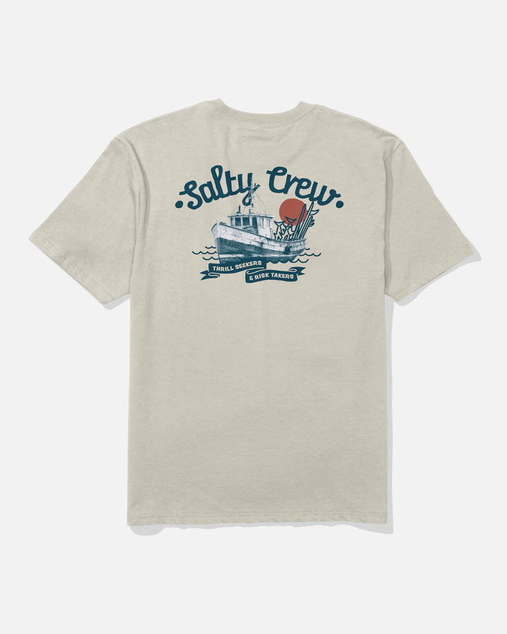 Salty Crew Hauler Classic Tee - Bone - Sun Diego Boardshop