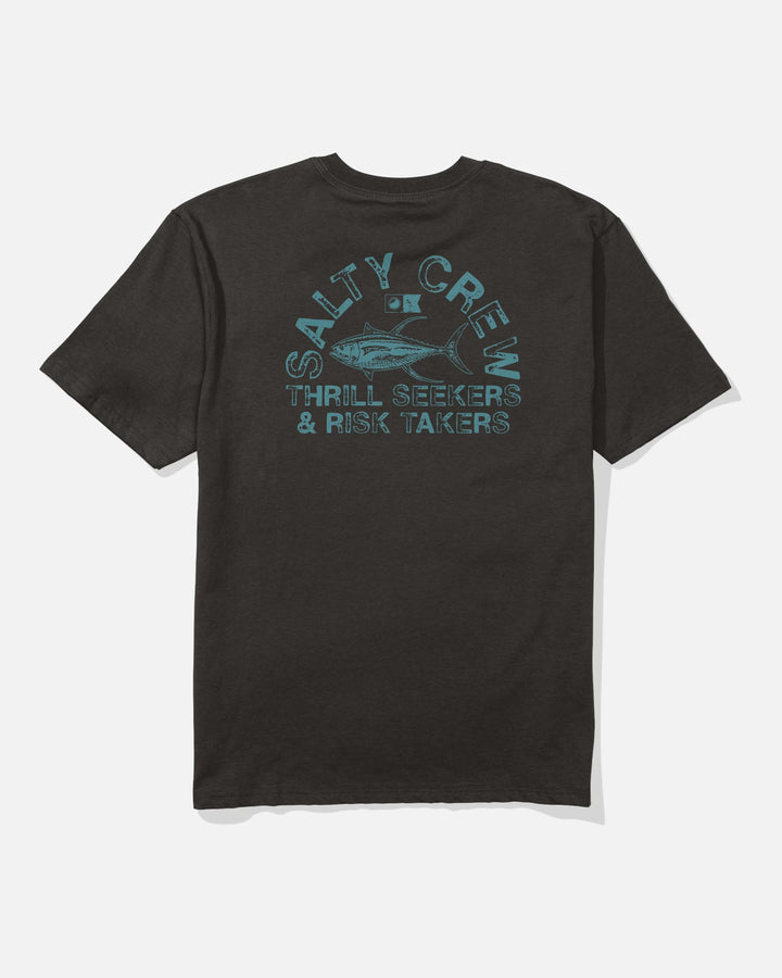 Salty Crew Men's Stamped Classic Tee - Black - Sun Diego Boardshop