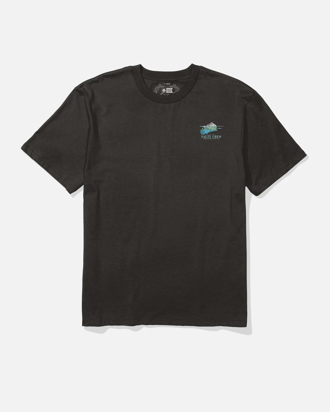 Salty Crew Mahi Surface Classic Tee - Black - Sun Diego Boardshop