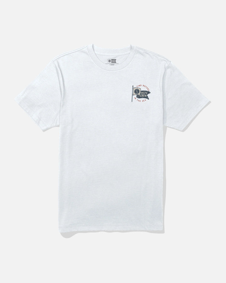 Salty Crew Men's Wavey Crew Tee - White - Sun Diego Boardshop