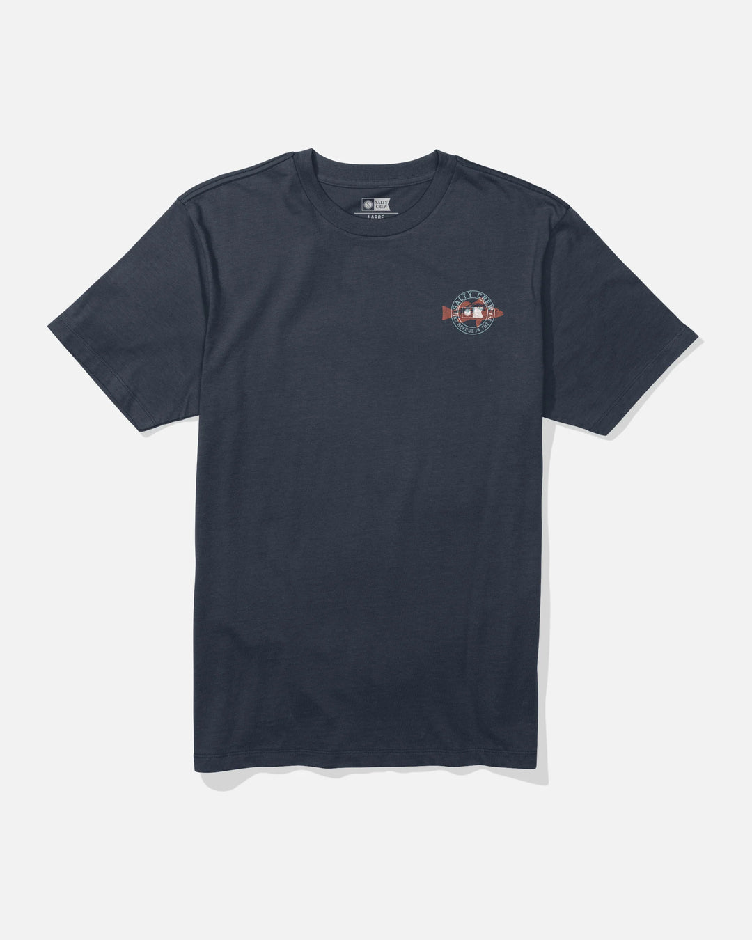 Salty Crew Men's Kritter Stamp Crew Tee - Navy