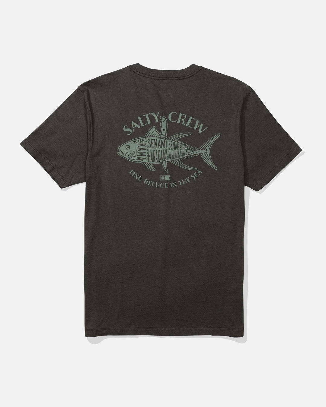 Salty Crew Men's Omakase Crew Tee - Black