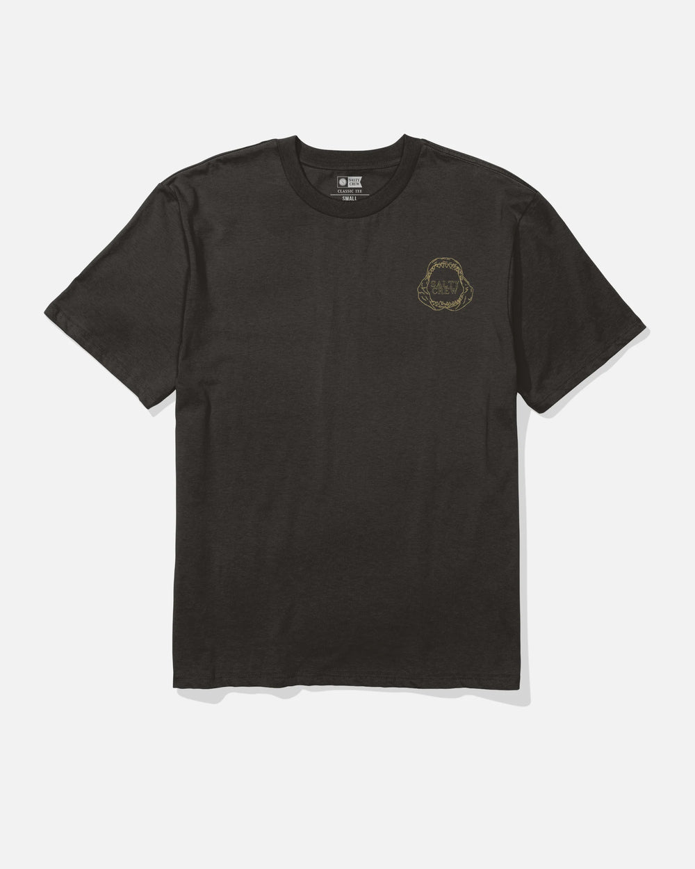 Salty Crew Men's Great White Classic Tee - Black - Sun Diego Boardshop