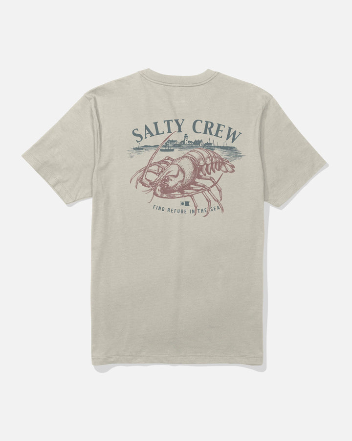 Salty Crew Men's Shelled Crew Tee - Bone - Sun Diego Boardshop