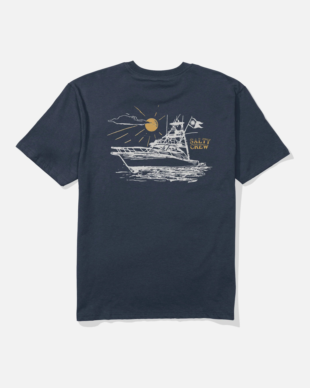 Salty Crew Men's On Board Classic Tee - Navy