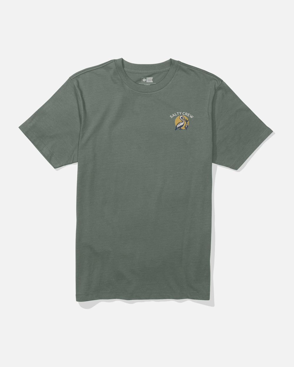 Salty Crew Men's The Catch Crew Tee - Laurel Wreath - Sun Diego Boardshop