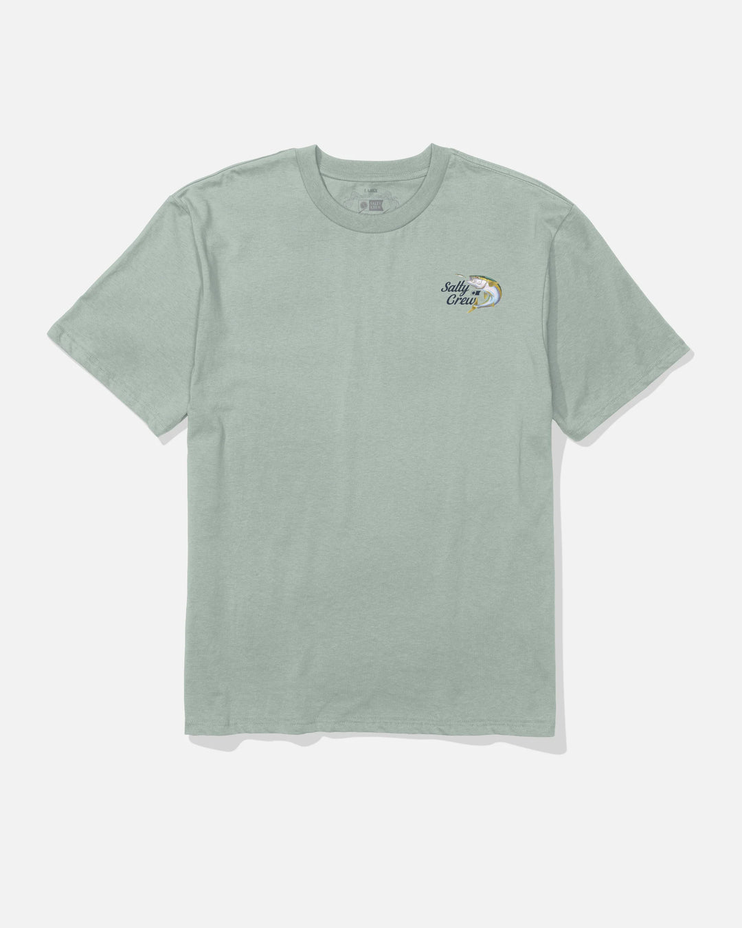 Salty Crew Men's Yellowtail Original Tee - Aqua Grey