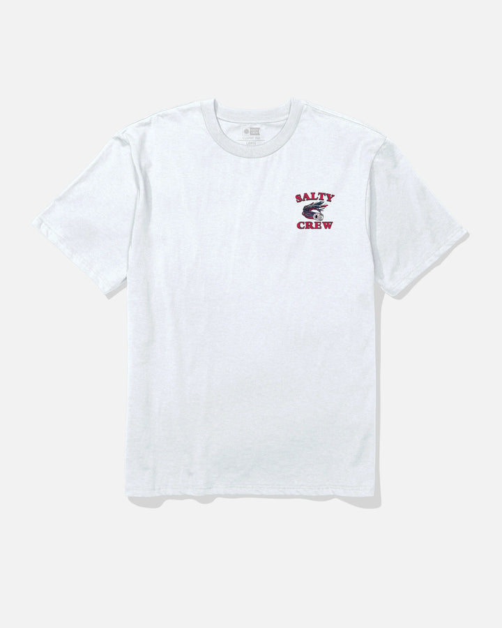 Salty Crew Men's America Lure Classic Tee - White