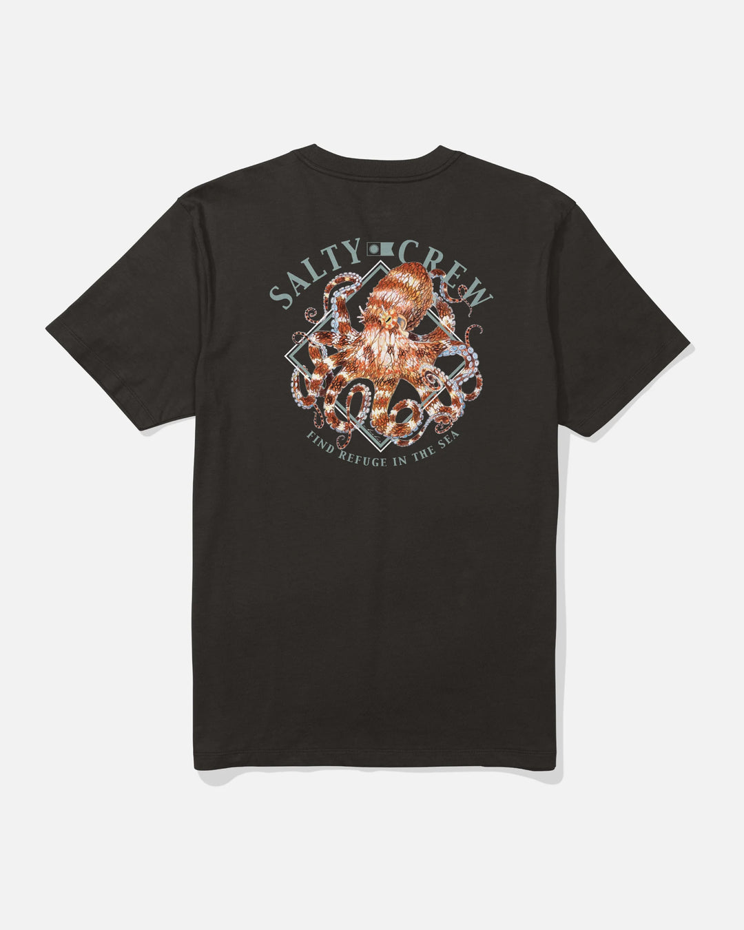 Salty Crew Men's Octopod Crew Tee - Black