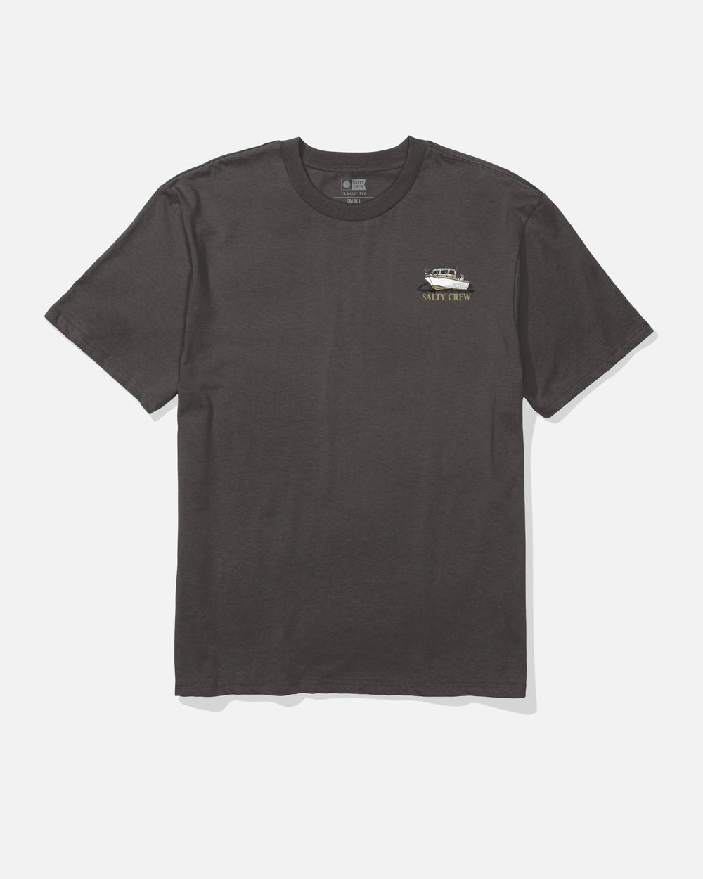 Salty Crew Men's Throttle Original Tee - Dark Grey - Sun Diego Boardshop