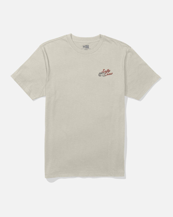 Salty Crew Men's Truck Bed Crew Tee - Bone - Sun Diego Boardshop