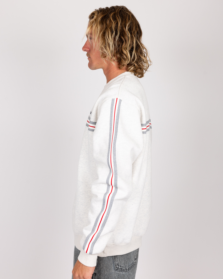 Rusty Walkman Crew Fleece - Athletic Heather - Sun Diego Boardshop