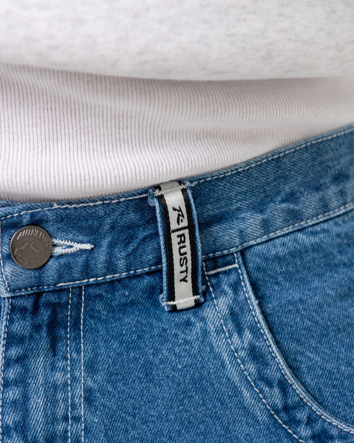 Rusty Men's Boonta Draggin Jort - Middy Blue - Sun Diego Boardshop