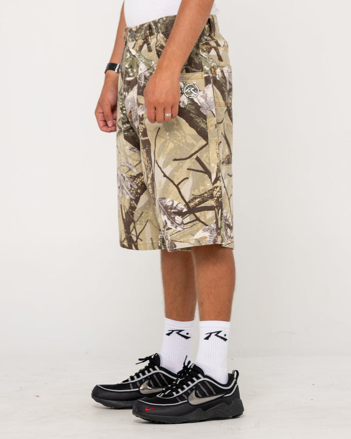 Rusty Hoodus Rambo Jort - Camo - Sun Diego Boardshop